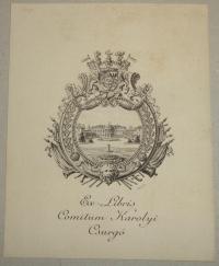 Ex libris Comitum Karolyi . Csurgó