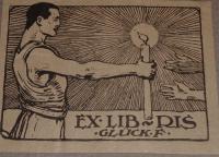 Hegedűs, László (1870 - 1911): Ex libris Glück F[rigyes]