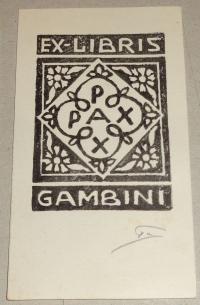 Ivano Gambini (1904 - 1992): Ex libris Gambini