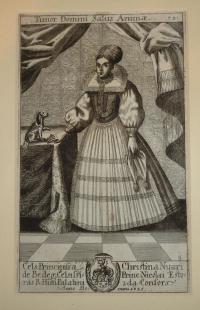 Hoffmann, Johann Jacob - Hermundt, Jacob: Christina Nyari (Nyáry Krisztina) Esterházy Ferenc felesége