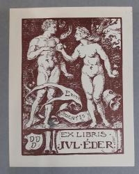 Éder, Gyula (1875 - 1945): Ex libris Jul. Éder