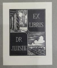Dolezal, Antonin: Ex libris Dr. Lustig
