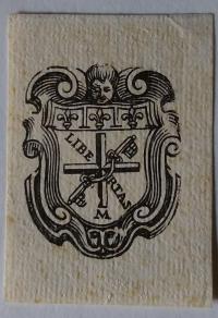 Ismeretlen ex libris. Unknown sign. Libertas M