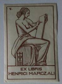 Telcs, Ede (1872 - 1948): Ex libris Henrici Marczali