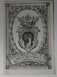 Ex Bibliotheca Collegii Refomati Claudiopolitani. (Kolozsvári Református Kollégium)