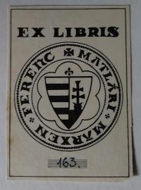 Ex libris Matlári Ferenc