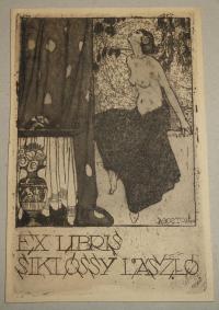Ágoston, Ernő (1889 - 1957): Ex libris Siklóssy László