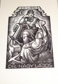 Drahos István: Ex libris Dr. Nagy Lajos