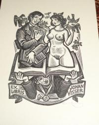 Drahos István: Ex libris Johan Visser