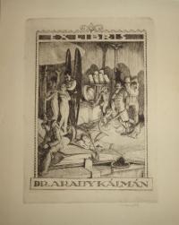 Révész Kornél (1885 - 1944): Ex libris Dr. Arady Kálmán