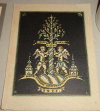 Kozma Lajos: Boldog Újévet Kíván Kner Izidor Könyvnyomtató. Gyoma