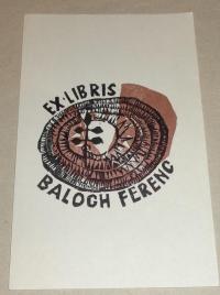 Diskay Lenke: Ex libris Balogh Ferenc