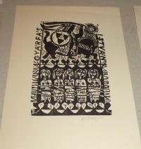 Diskay Lenke: Ex libris Gyárfás István