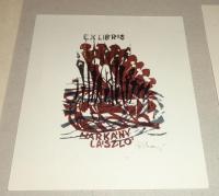 Diskay Lenke: Ex libris Harkány László