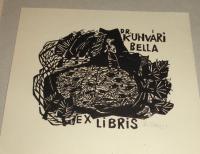 Diskay Lenke: Ex libris Dr. Kunvári bella