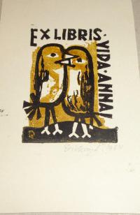 Diskay Lenke: Ex libris Vida Anna