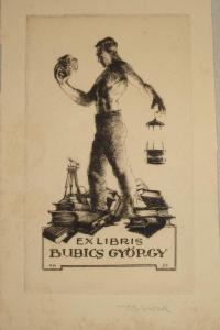 RÉVÉSZ Kornél: Ex libris Bubics György