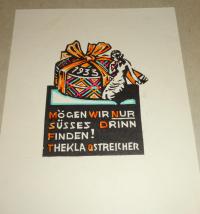 RÉVÉSZ Kornél: Mögen wir nur süsses drinn finden! Thekla Ostreicher 1933