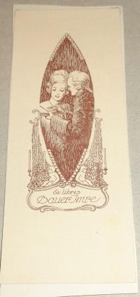 RÉVÉSZ Kornél: Ex libris Bauer Imre