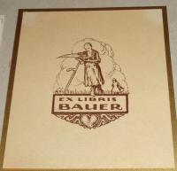 RÉVÉSZ Kornél: Ex libris Bauer Imre