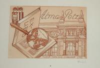 Dániel Viktor (1926 - 2001): Ex libris Alma Petz