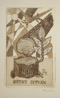 Dániel Viktor (1926 - 2001): P. F. Réthy István 1971