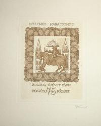 Dániel Viktor (1926 - 2001): Kellemes Karácsonyt, Boldog Újévet Kíván Kovács József 75 éves