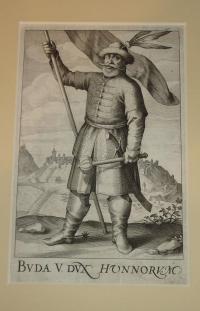 Buda V. Dux Hunnorum.(Bendegúz fia és Attila bátyja)