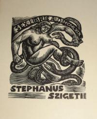 Sterbenz Károly: Sex libris  Stephanus Szigeti