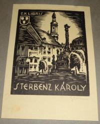 Sterbenz Károly: Ex libris Sterbenz Károly