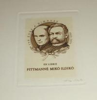 Nagy Zoltán: Ex libris Pittmanné Mikó Ildikó