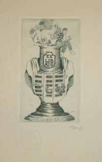 Kamper Lajos 1949-: Ex libris Dr. Kelemen Béla