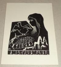 Szekeres Ferenc: Ex libris F. Magyar Mária