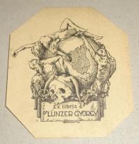 Tedesco, Anni (1903 - 1969): Ex libris Dr. Lunzer György