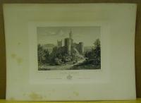 F. Poppel: Schloss Ortenberg. The castle of Ortenberg. Chateau d'Ortenberg