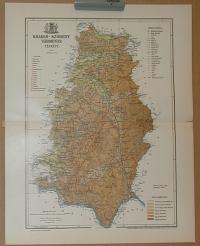 Gönczy Pál: Krassó-Szörény vármegye térképe. Comitatul Caraș-Severin, Romania