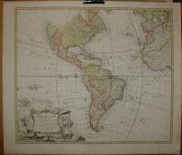 Hasio- Homann Heirs: Americae Mappa generalis Secundum legimitas projectionis Stereiographiae regulas… MDCCXXXXVI