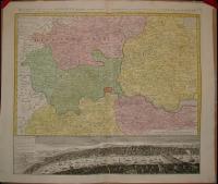 Homann Heredibus: Regionis qvae est circa Londinum (London) specialis repraesentatio geographica