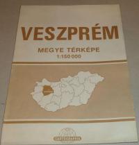 Vesprém megye térképe