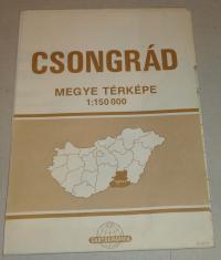 Csongrád megye térképe