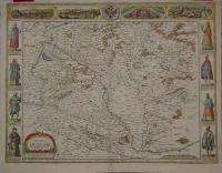 Speed, John: THE MAP OF /HUNGARI / newly augmented by Iohn Speede/ Ano Dom: 1626/ Are to be in Pops-head Alley/ by George Humble. Anno 1626