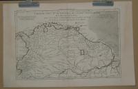 Bonne, Rigobert: Carte du nouv. Rme. de Grenade, de la nou. Andalousie, et de la Guyane, avec les Pays Limitrophes qui en sont au Sud. (South America)