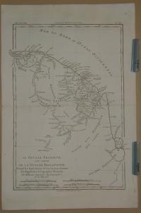 Bonne, Rigobert: La Guyane Francoise, avec partie de la Guyane Hollandoise: suivant les Opérations et les Cartes récentes des Ingénieurs-Géographes Francois (South America)