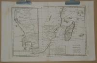 Bonne, Rigobert: Carte du Canal de Mosambique, contenant l'Isle de Madagascar avec les Cotes d'Afrique depuis le Cap de Bonne Esperance, jusqu'a Melinde