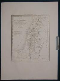 Fremin: Carte du Royaume D'Herode. Comprenant la Judée, la Samarie, la Galilée, la Trachonite et l'Iturée la pérée et l'Idumée