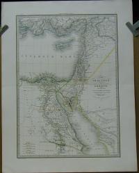 Lapie: Carte de la Syrie et de L'Egypte anciennes
